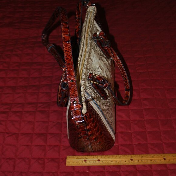 Brahmin Mini Asher in Sand Santana - Picture 6 of 9